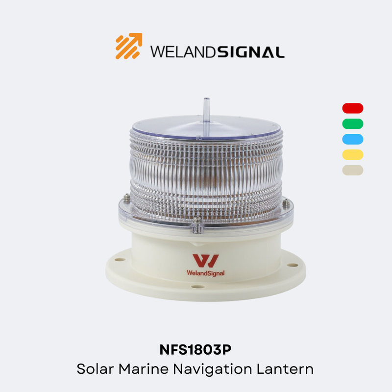 NFS1803P IALA Solar Marine Navigation Lantern Solusi Inovatif dan Berkelanjutan untuk Navigasi Laut
