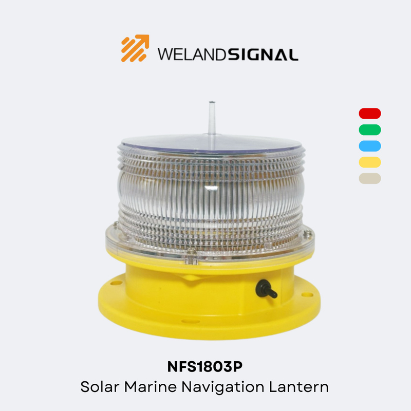 NFS1803P IALA Solar Marine Navigation Lantern Solusi Inovatif dan Berkelanjutan untuk Navigasi Laut