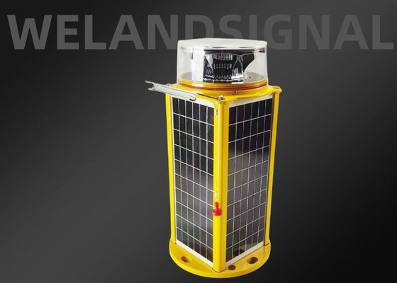 15nm 256 Lampu Navigasi Laut Daya Surya Untuk Boot Buoy